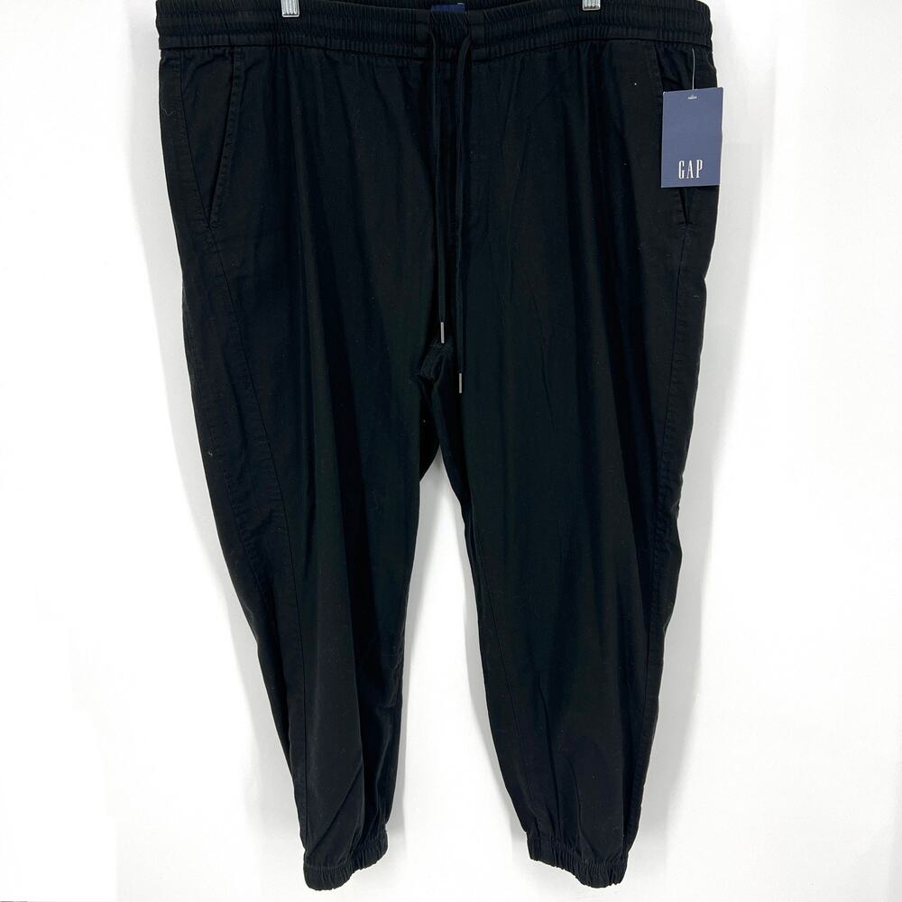 Gap Womens Cotton Blend Jogger Ankle Drawstring Waist Pants XXL NEW
